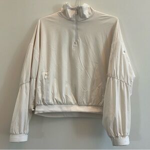 ALO Yoga Women's Cream Pullover Sweatshirt